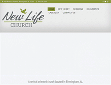 Tablet Screenshot of newlifebhm.com